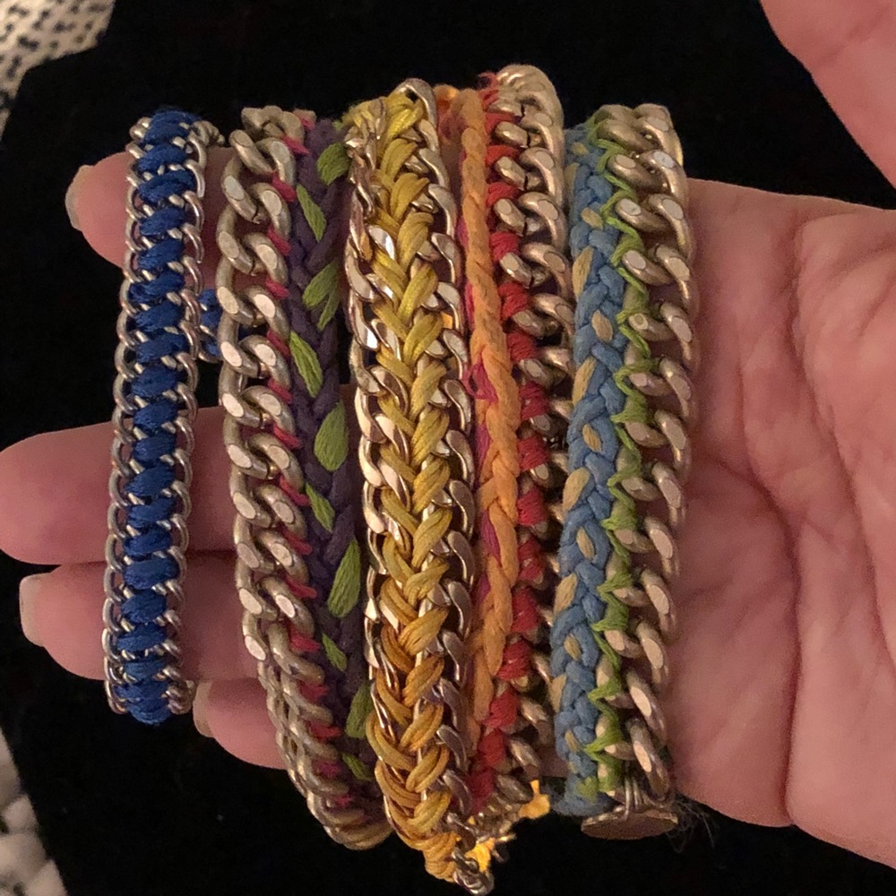 bunch of bracelets